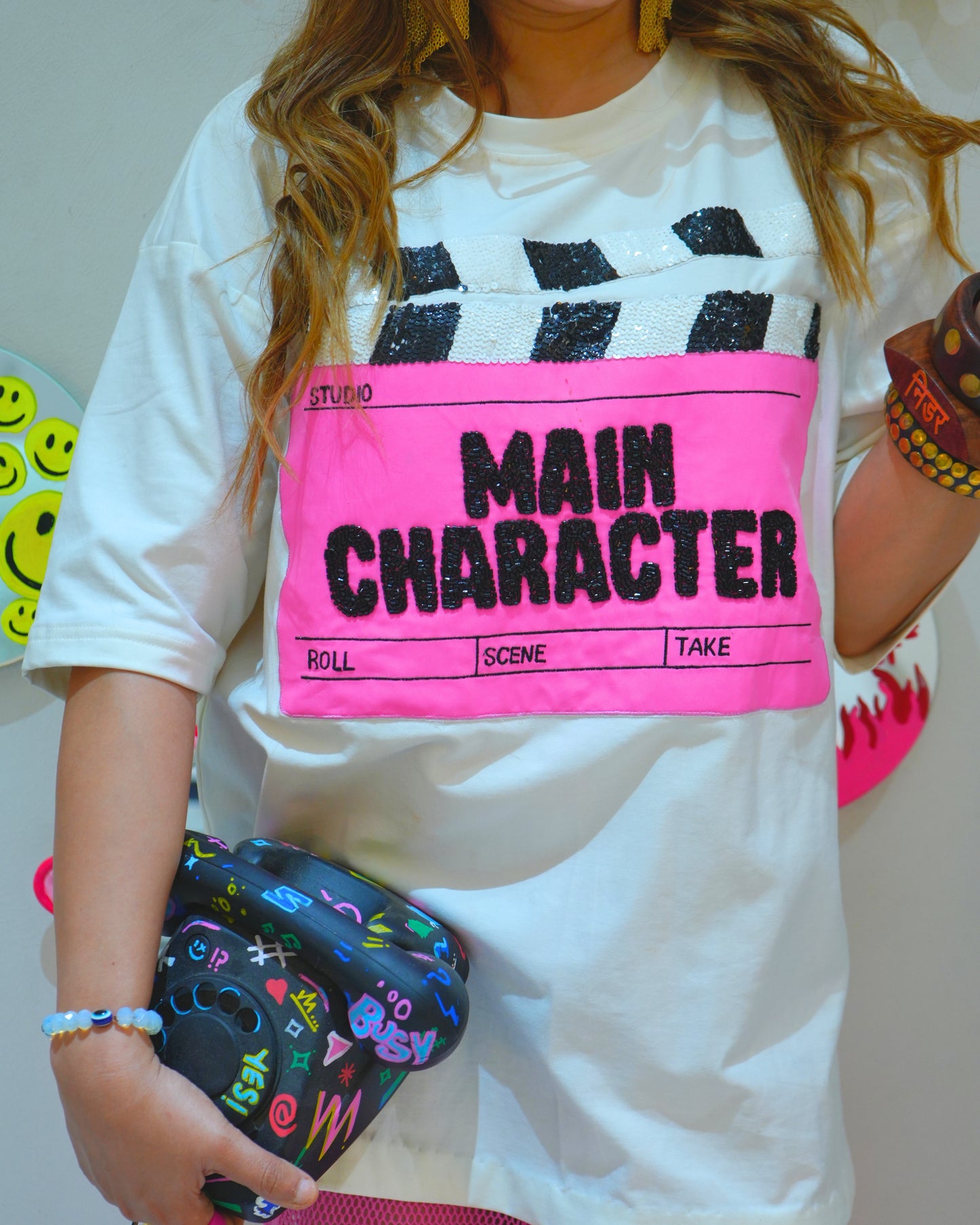 MAIN CHARACTER WITH MESH SKIRT