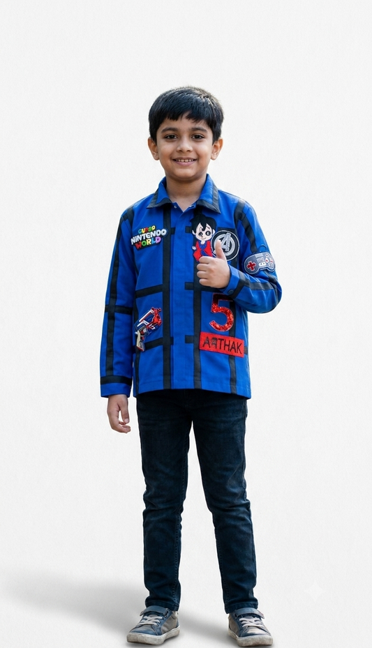 The Arcade Ace Custom Racer Shirt