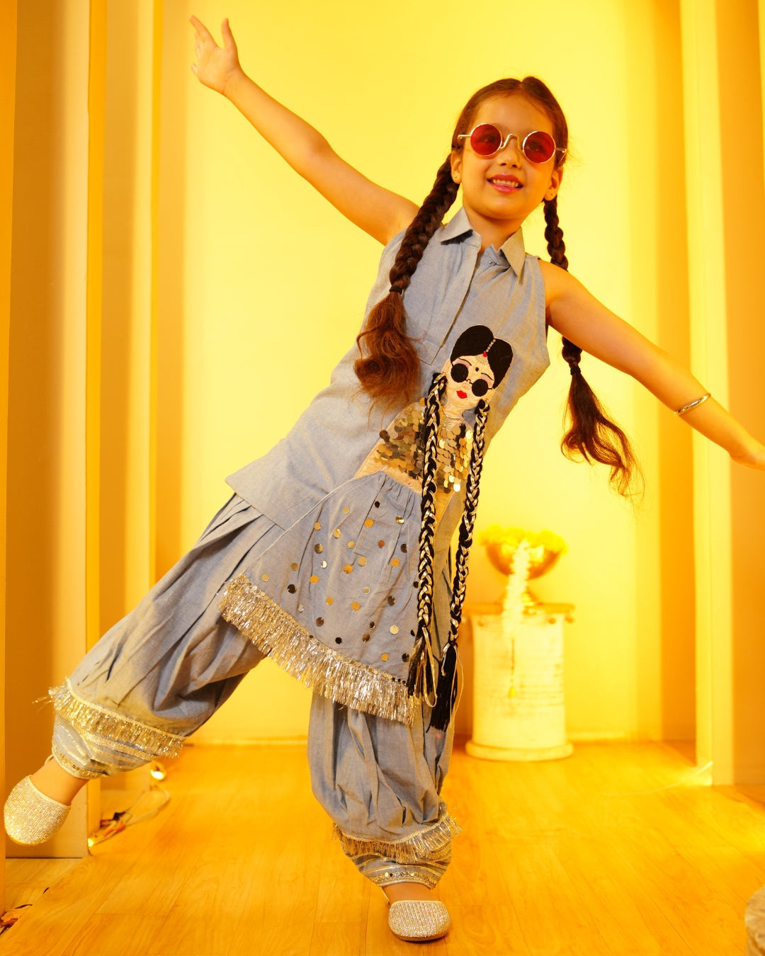 DENIM PATIALA POP