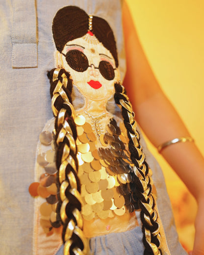 DENIM PATIALA POP