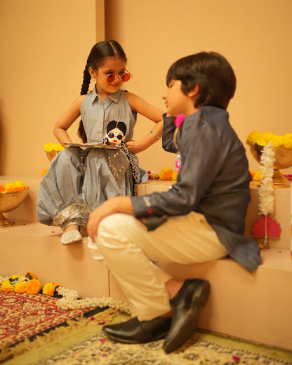 DENIM PATIALA POP