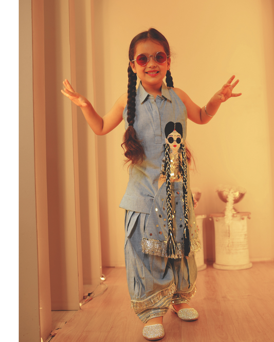 DENIM PATIALA POP