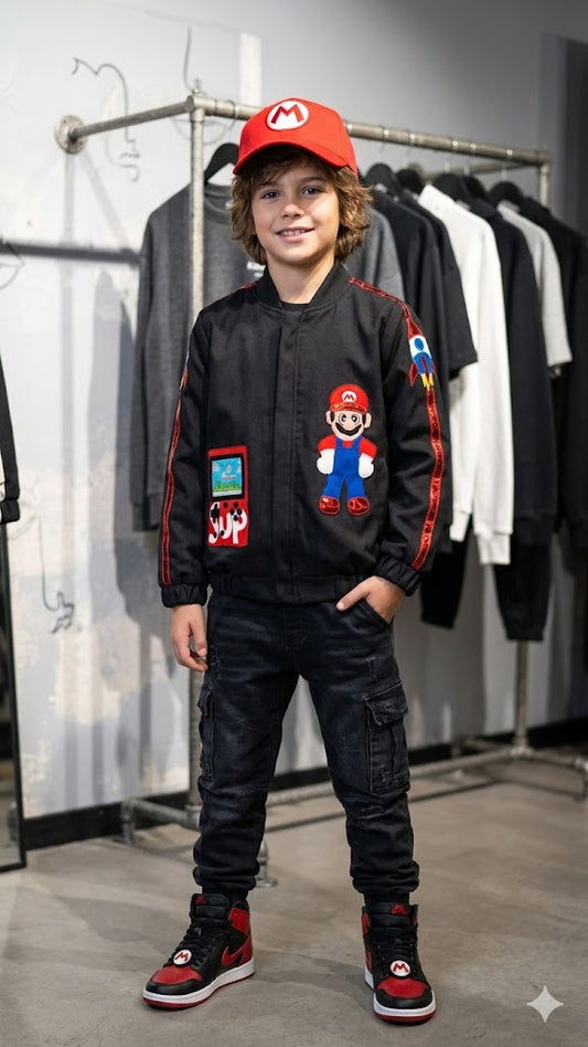Super Mario Bomber Jacket