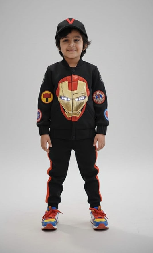 LED IRON-MAN JACKET(BLACK)