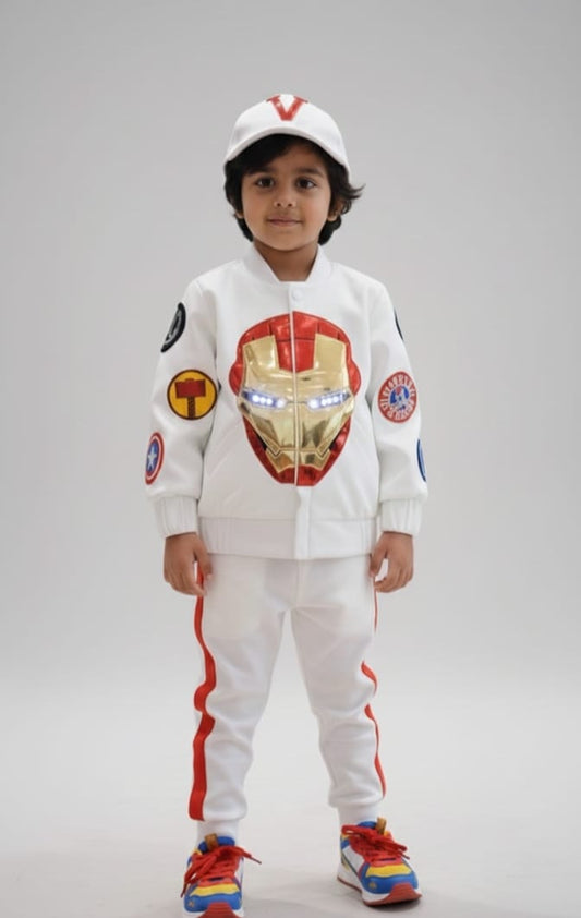 LED IRON-MAN JACKET(WHITE)