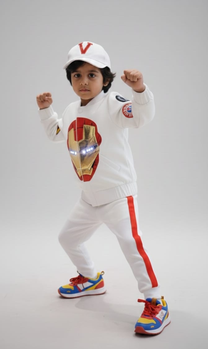 LED IRON-MAN JACKET(WHITE)
