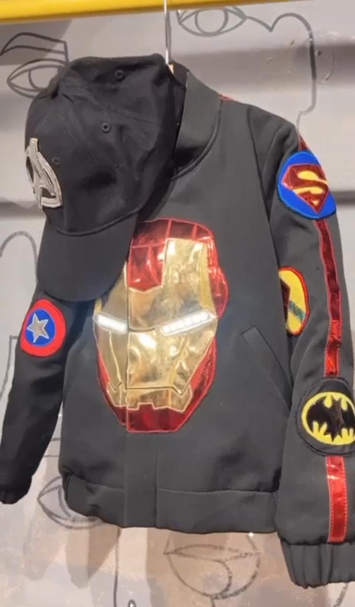 LED IRON-MAN JACKET(BLACK)