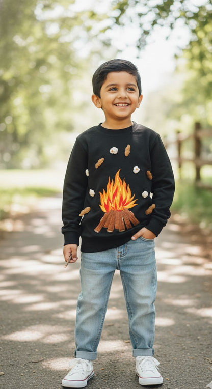 PEANUTS & POPCORN DIY SWEATSHIRT
