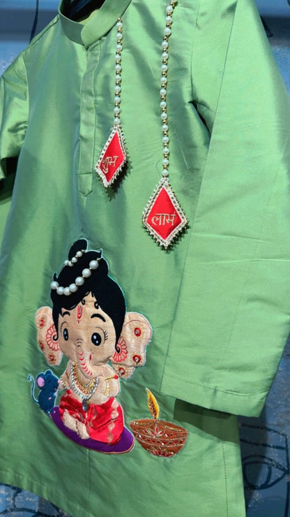 SHUBH-LABH KURTA SET